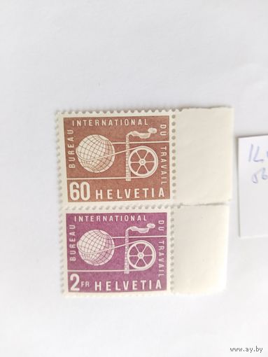Швейцария  1956 2 м  (ILO)