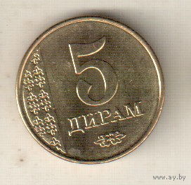 Таджикистан 5 дирам 2011