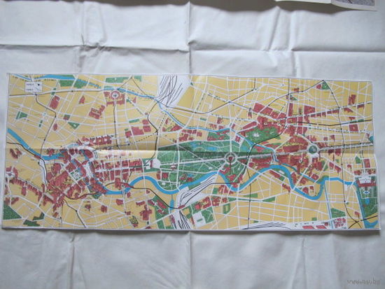 Карты Берлина (Курфюрстендамм и Александерплатц) и Потсдама