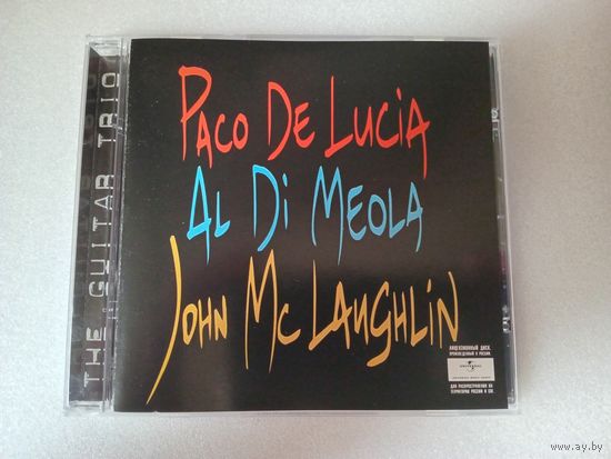 (cd)  Paco De Lucia, Al Di Meola, John McLaughlin -  The Guitar Trio