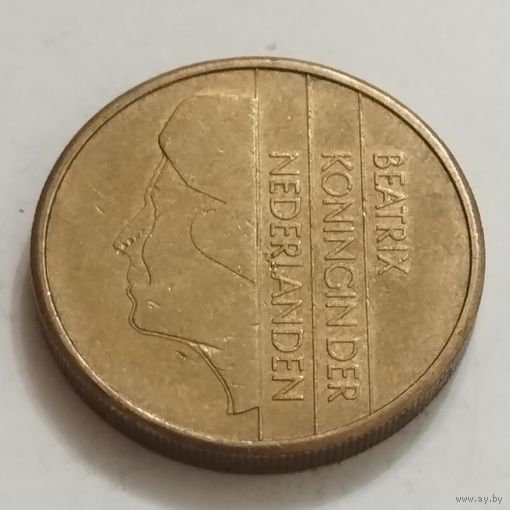 Нидерланды 5 гульденов 1988г.