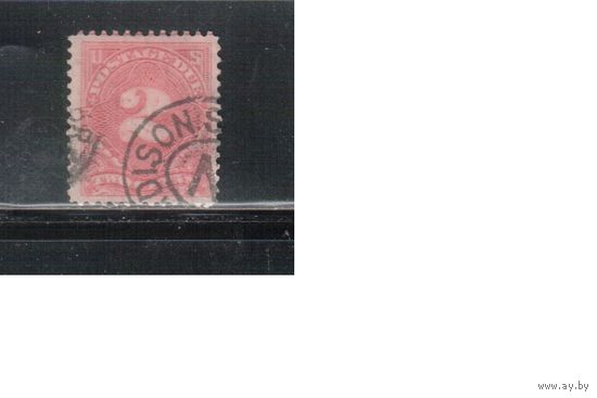 США-1895, (Мих.23),   гаш.  , Доплатные  марки