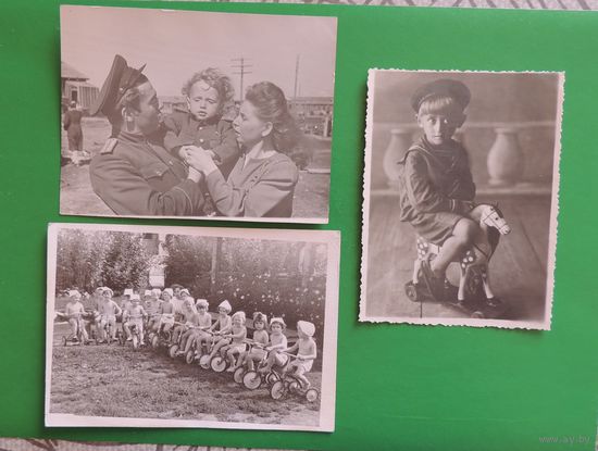 Фото СССР, 1950-е гг., 3 шт.
