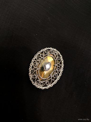 Брошь филигрань