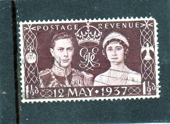 Великобритания. Ми-197. Король Георг VI - коронация.1937.