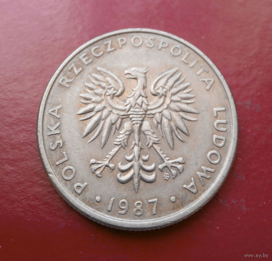 20 злотых 1987 Польша #01