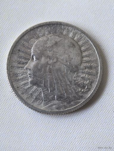 2 злотых 1932  год.  Польша,