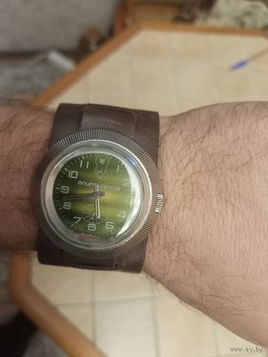 Часы Зим Шайба Олимпийские , СССР редкие