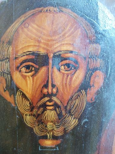 Николай чудотворца, с предстоящими святыми. 19 в.