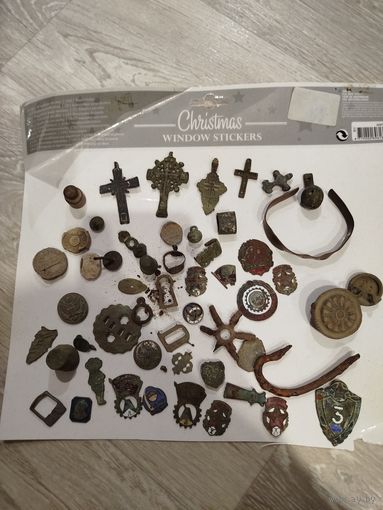 Лот старинных мелачей,с рубля