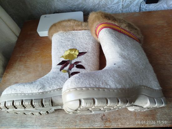 Валенки войлок