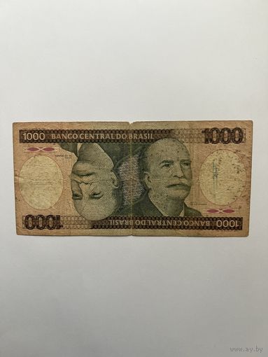 Бразилия. 1000 крузейро. А 6214020018 B