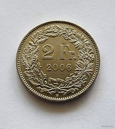 Швейцария 2 франка, 2006