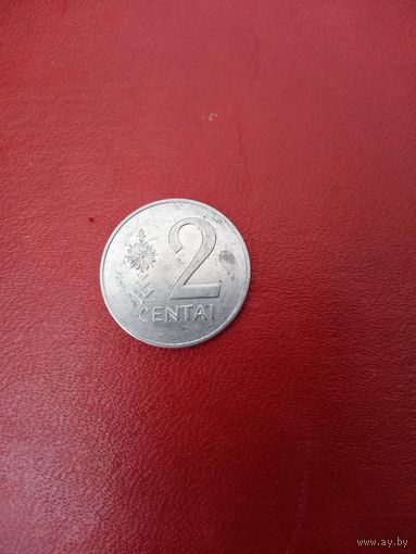 2 цента 1991 Литва
