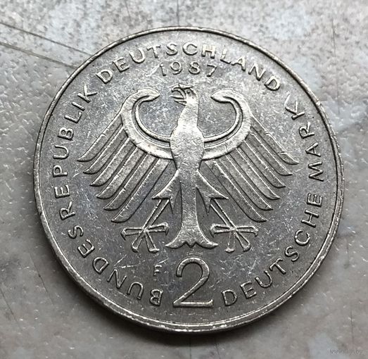 ФРГ / Германия 1 марка 1969 F