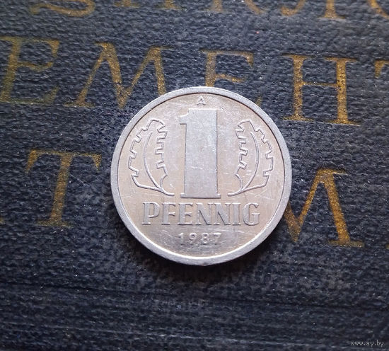 1 пфенниг 1987 (A) Германия ГДР #11