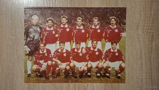 Постер Из журнала Дон Балона ЕВРО 1996 Дания