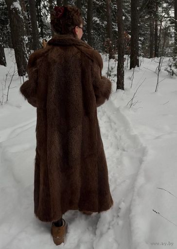 Шуба из нутрии