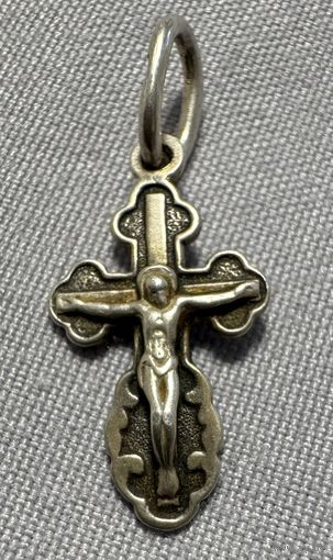 Крестик серебряный 925 проба. 5