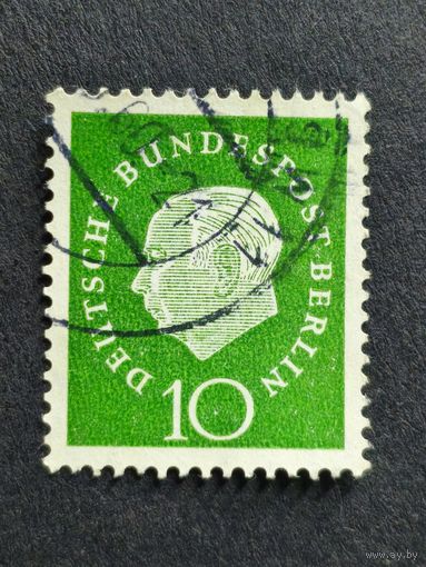 Германия 1959. Берлин. Президент Германии профессор д-р Теодор Хойс