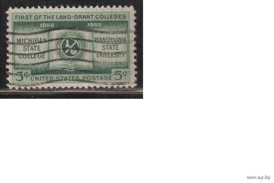США-1955, (Мих.685), гаш.  , Университеты (одиночка),