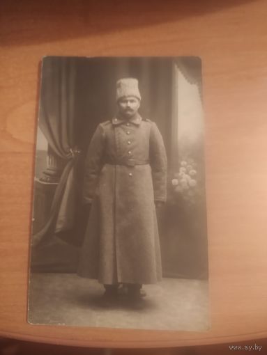 Фото солдата 1-ой мировой.