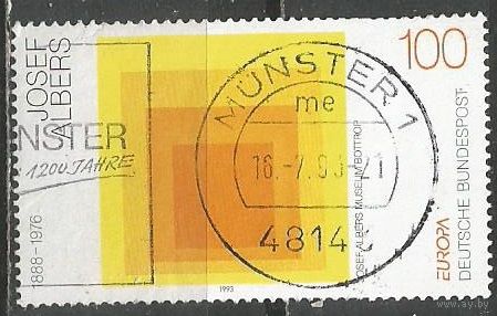 ФРГ. Марка по программе "Европа". Современное искусство. 1993г. Mi#1674.