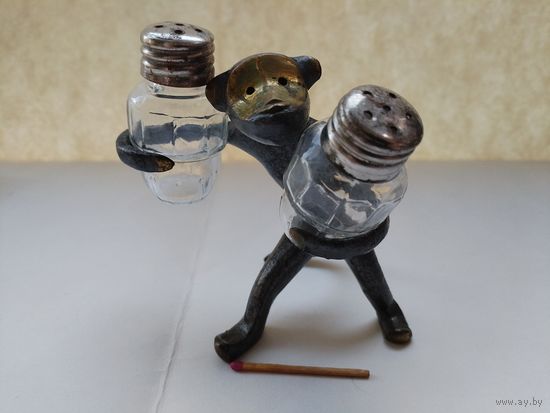 Набор для специй "Обезьянка". соль, перец