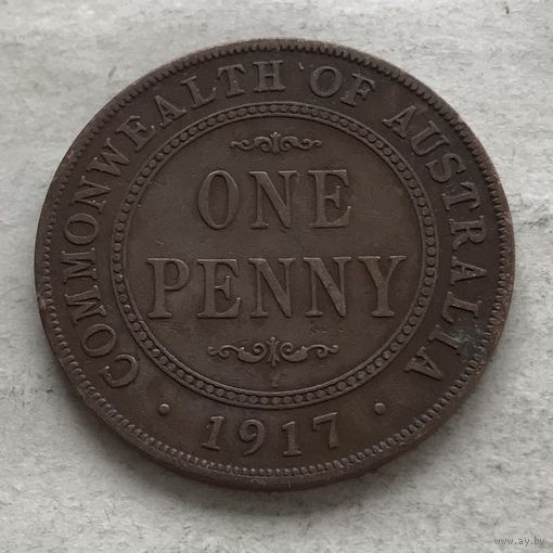 Австралия 1 пенни 1917 Георг V