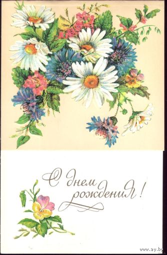С днём рождения! 1988 год Л.Бодрихина