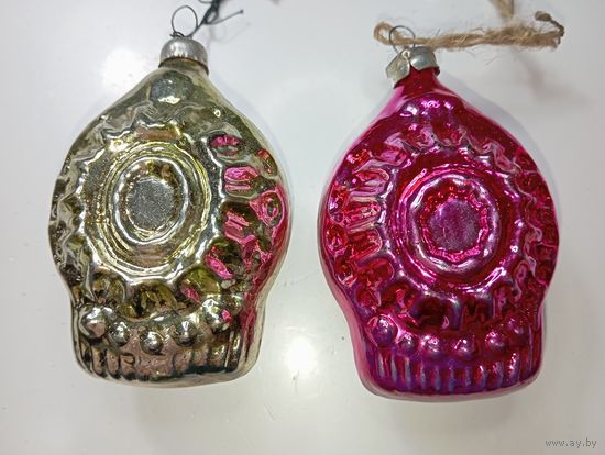 Ёлочные игрушки - Вазы , СССР . Цена за всё