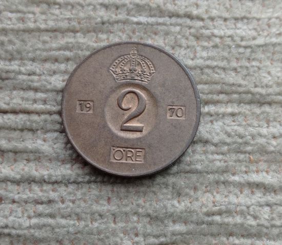 Werty71 Швеция 2 эре 1970