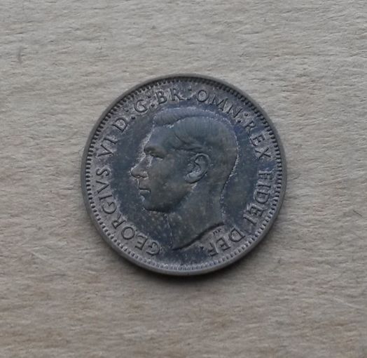 Великобритания, фартинг 1950 г., Георг VI (1936-1952), тип 1949-1952 гг. без титула императора Индии