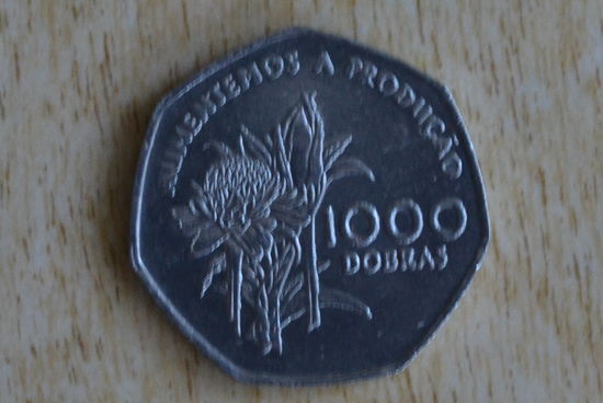 Сан-Томе и Принсипи 1000 добр 1997