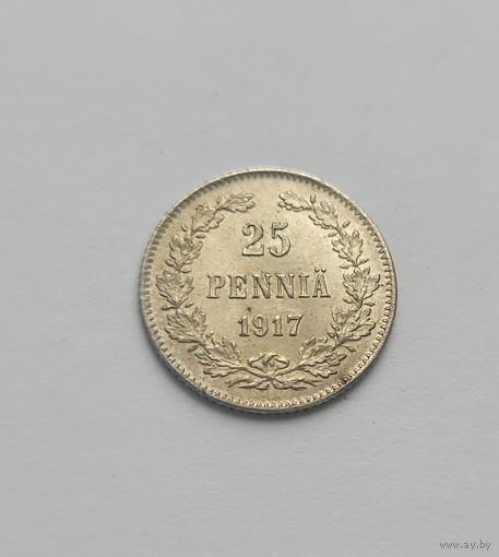 25 пенни 1917 года