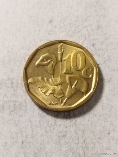 ЮАР 10 центов 1992