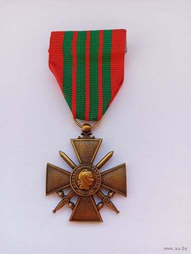 Военный крест. Франция. Копия.