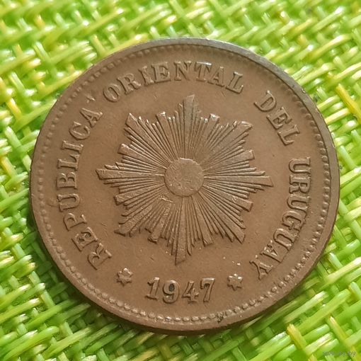 Уругвай 5 сантимов 1947 г