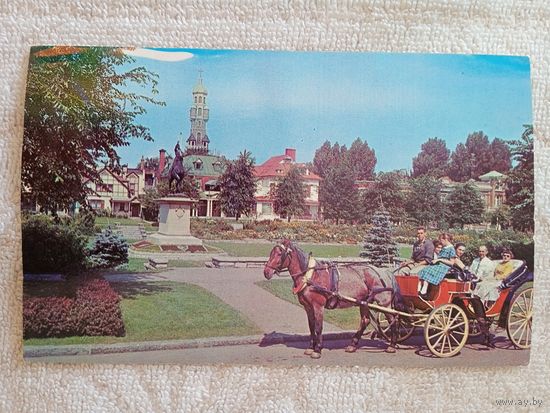 Канада, Квебек. Прогулка по парку Жанны Д`Арк