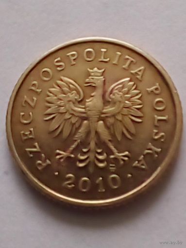 Польша 1 грош 2010 г.