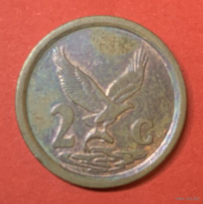 ЮАР, 2 цента 1992г.