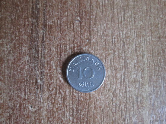 10 эре 1954 года.Дания.