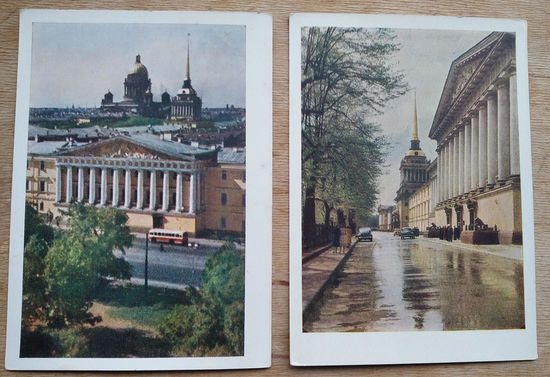 Ленинград. Виды города. 1959 г. Чистые. 10 штук. Цена за 1.