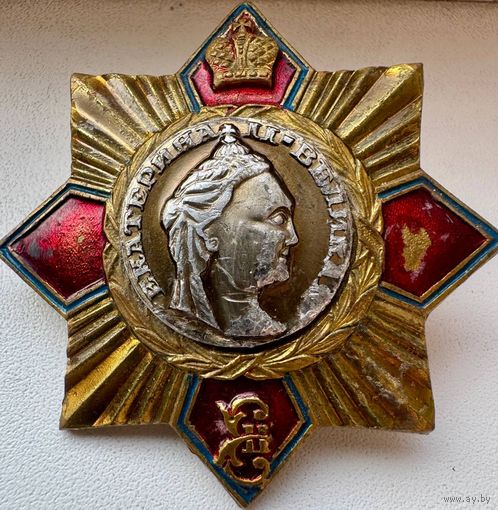 Значок. Екатерина 2 Великая