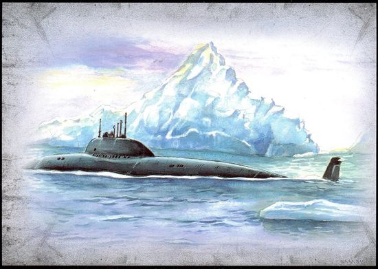 Беларусь 2018  открытки подводные лодки /5 штук/