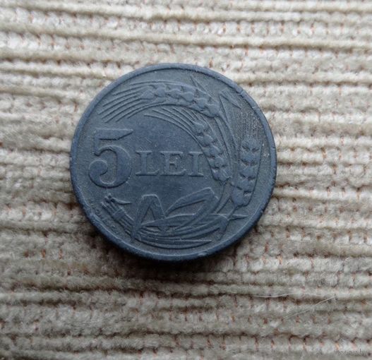 Werty71 Румыния 5 лей 1942