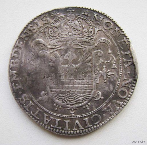 Талер города Эмден , Фердинанд II ND (1624–1637) , очень РЕДКАЯ монета в этом номинале !!!