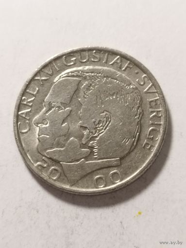 Швеция 1 крона 2000