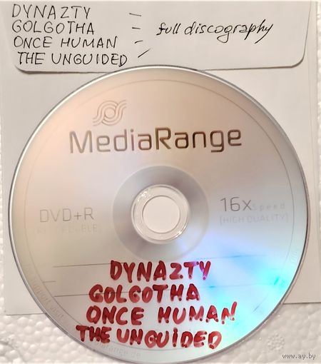 DVD MP3 дискография DYNAZTY, GOLGOTHA, ONCE HUMAN, THE UNGUIDED (Power Metal, Modern Metal, Melodic Death, Groove Metal, Doom Death Metal, Gothic Metal, Hard'n'Heavy) - 1 DVD