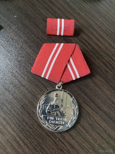 Медаль БГРК 2ст. ГДР